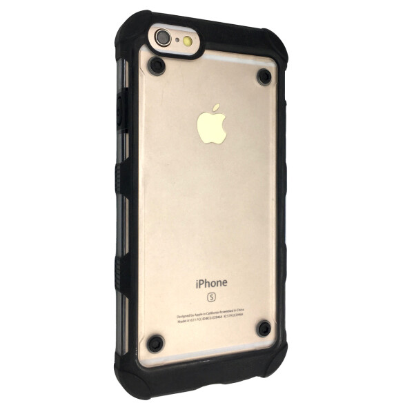 Чехол-накладка DK силикон с пластик крышкой Sup Case для Apple iPhone 6 / 6S Plus (black/clear)
Чехол-накладка DK силикон с пластик крышкой Sup Case для Apple iPhone 6 / 6S Plus (black/clear)