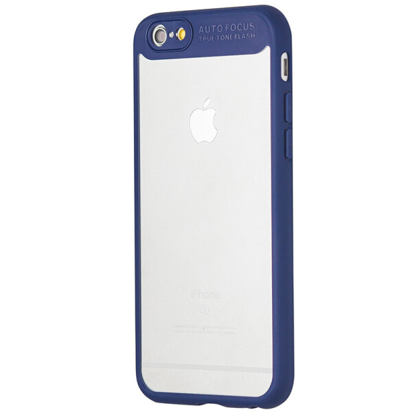 Чехол-накладка DK пластик прозрачный с силикон бортом Autofocus для Apple iPhone 6 / 6S (blue)
Чехол-накладка DK пластик прозрачный с силикон бортом Autofocus для Apple iPhone 6 / 6S (blue)