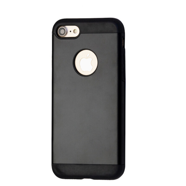 Чехол-накладка DK силикон с металл крышкой окошко под лого для Apple iPhone 7 / 8 (black)
Чехол-накладка DK силикон с металл крышкой окошко под лого для Apple iPhone 7 / 8 (black)