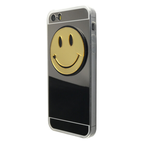 Чехол-накладка DK-Case пластик с силикон бортами зеркало Smile для Apple iPhone 5/5S (silver)
Чехол-накладка DK-Case пластик с силикон бортами зеркало Smile для Apple iPhone 5/5S (silver)