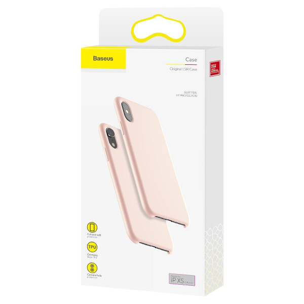 Чехол-накладка силикон Baseus Original LSR Case для Apple iPhone X / XS (pink) (WIAPIPH58-ASL04)
Чехол-накладка силикон Baseus Original LSR Case для Apple iPhone X / XS (pink) (WIAPIPH58-ASL04)