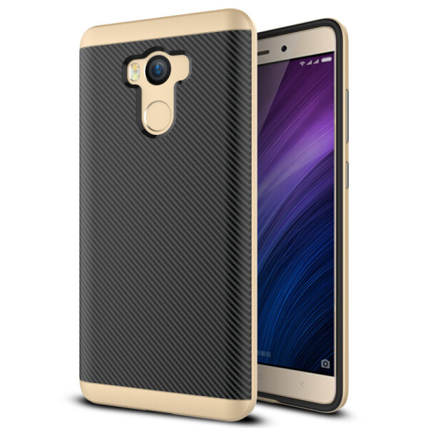 Чехол-накладка силикон с пластик бортом iPaky carbon для Xiaomi Redmi 4/4 Prime (gold)
Чехол-накладка силикон с пластик бортом iPaky carbon для Xiaomi Redmi 4/4 Prime (gold)