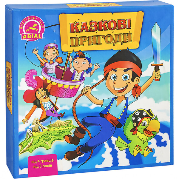 Настольная игра Arial Казкові пригоди (911104) 
Настольная игра Arial Казкові пригоди (911104)