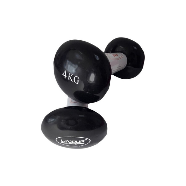 Гантели для фитнеса неопреновые LiveUp Vinyl Dumbbell Egg Head, 2 шт по 4 кг (LS2001-4)
Гантели для фитнеса неопреновые LiveUp Vinyl Dumbbell Egg Head, 2 шт по 4 кг (LS2001-4)