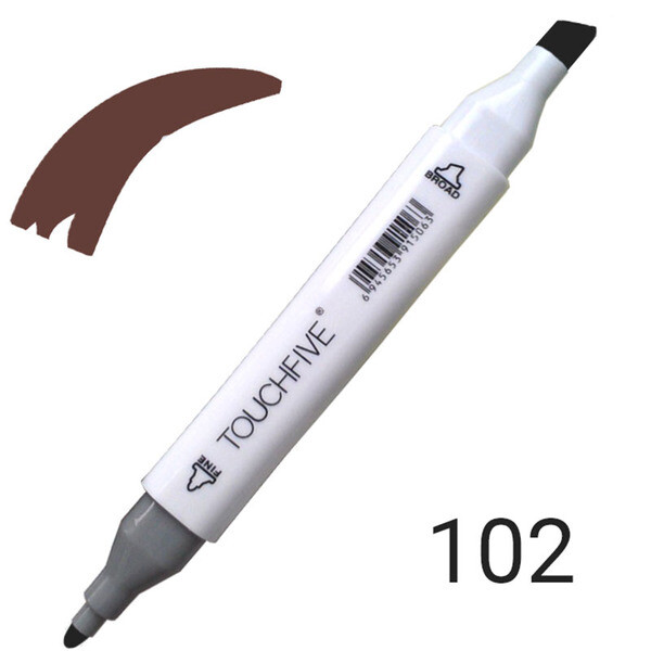 Маркер двусторонний TouchFive (Touch) №103 Potato Brown (Картофельный Коричневый) (TF2209-103)
Маркер двусторонний TouchFive (Touch) №103 Potato Brown (Картофельный Коричневый) (TF2209-103)