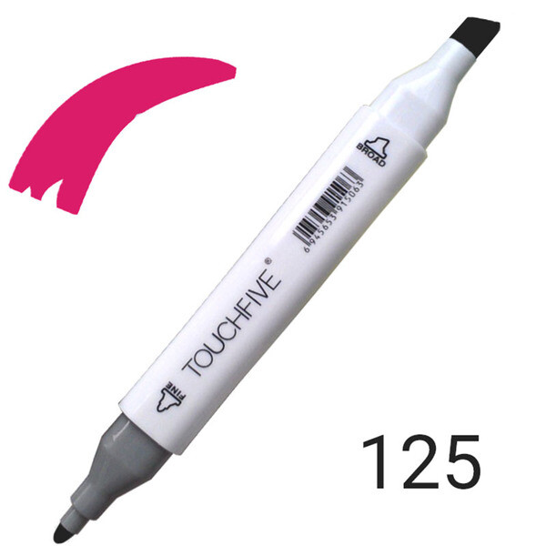 Маркер двусторонний TouchFive (Touch) №126 Fluorescent Pink (Флуоресцентный розовый) (TF2209-126)
Маркер двусторонний TouchFive (Touch) №126 Fluorescent Pink (Флуоресцентный розовый) (TF2209-126)