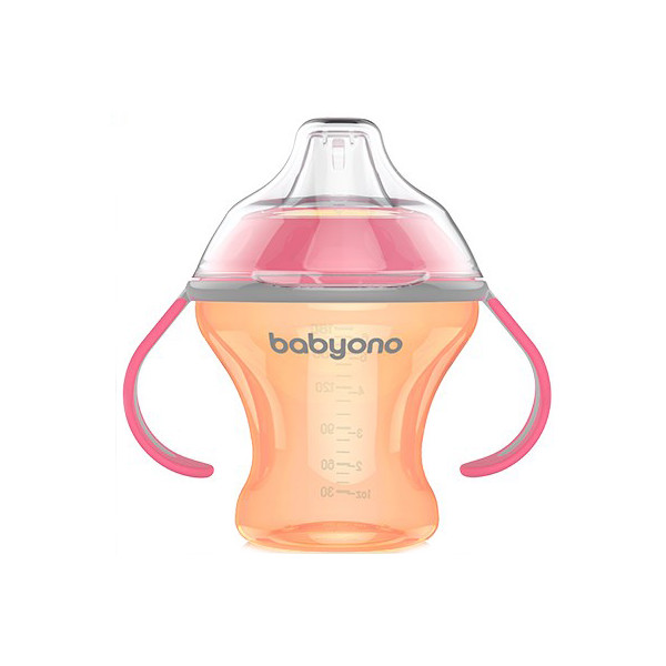 Кружка-непроливайка с мягким носиком BabyOno Natural Nursing, 180 мл Оранжево-розовая (1456)
Кружка-непроливайка с мягким носиком BabyOno Natural Nursing, 180 мл Оранжево-розовая (1456)