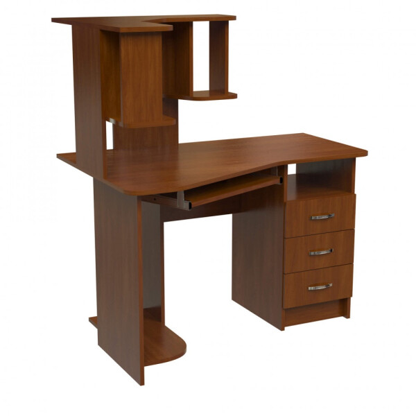 Компьютерный стол Марс Ника Мебель Яблоня Локкарно темная
Компьютерный стол Марс Ника Мебель Яблоня Локкарно темная