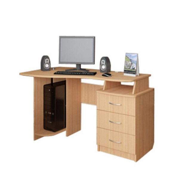 Компьютерный стол Флеш-5 FlashNika Бук Бавария Светлый
Компьютерный стол Флеш-5 FlashNika Бук Бавария Светлый