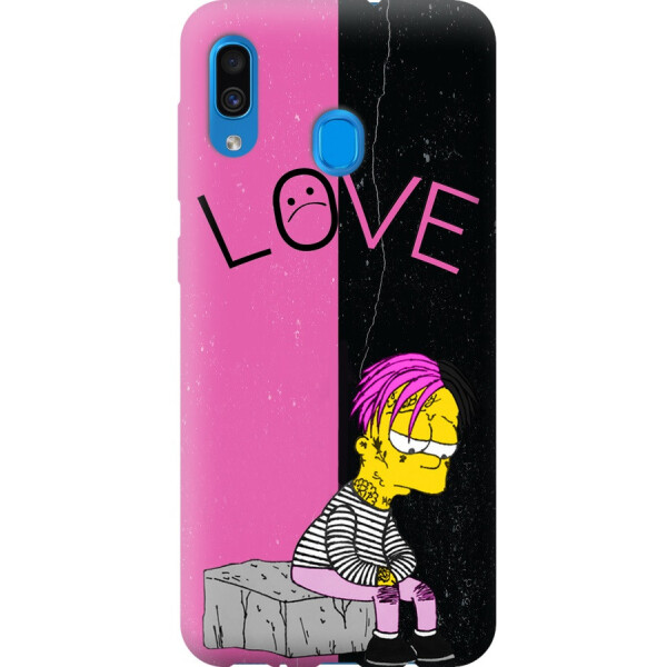 Чехол силиконовый бампер FTS на Samsung Galaxy A30 2019 A305F с рисунком Барт Симпсон Sad
Чехол силиконовый бампер FTS на Samsung Galaxy A30 2019 A305F с рисунком Барт Симпсон Sad