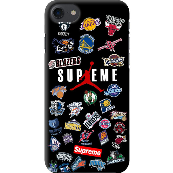 Силиконовый чехол бампер FTS для Apple iPhone 7/8 с рисунком Черный Баскетбольный Supreme
Силиконовый чехол бампер FTS для Apple iPhone 7/8 с рисунком Черный Баскетбольный Supreme