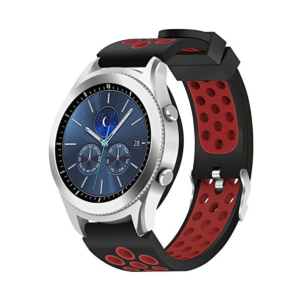 Ремешок Watchbands для смарт часов Samsung Gear S3 / Samsung Galaxy Watch 46mm Silver - красный (WB002RED)
Ремешок Watchbands для смарт часов Samsung Gear S3 / Samsung Galaxy Watch 46mm Silver - красный (WB002RED)