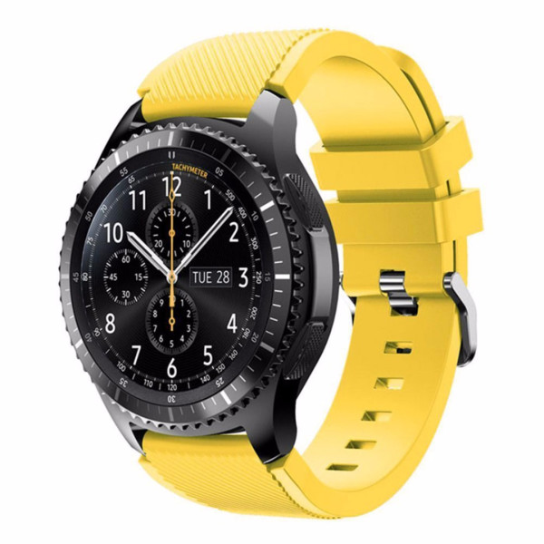 Ремешок Watchbands для смарт часов Samsung Gear S3 / Samsung Galaxy Watch 46mm Silver - желтый (WB001YELLOW)
Ремешок Watchbands для смарт часов Samsung Gear S3 / Samsung Galaxy Watch 46mm Silver - желтый (WB001YELLOW)