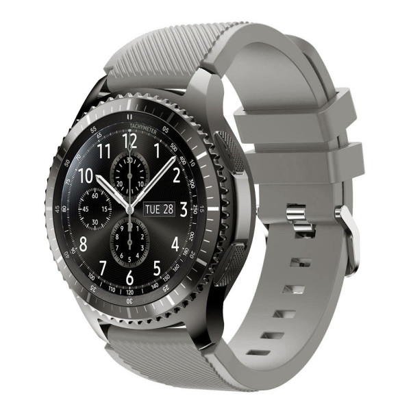 Ремешок Watchbands для смарт часов Samsung Gear S3 / Samsung Galaxy Watch 46mm Silver - серый (WB001GREY)
Ремешок Watchbands для смарт часов Samsung Gear S3 / Samsung Galaxy Watch 46mm Silver - серый (WB001GREY)