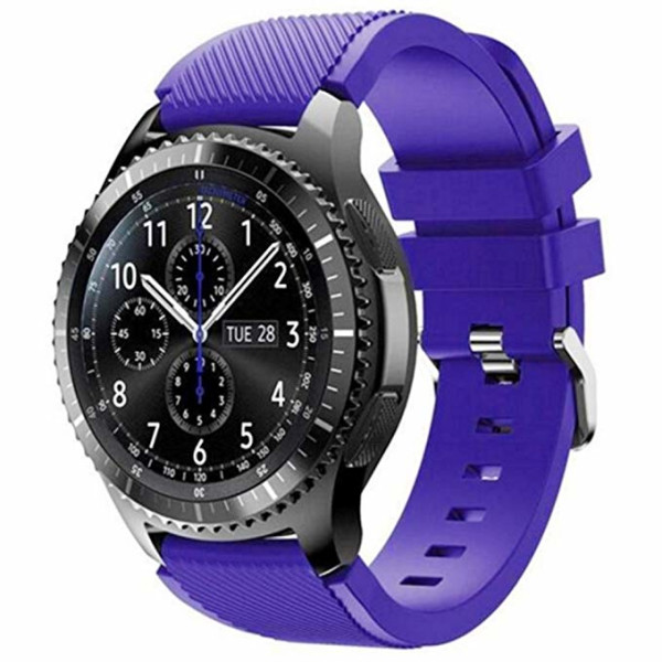 Ремешок Watchbands для смарт часов Samsung Gear S3 / Samsung Galaxy Watch 46mm Silver - фиолетовый (WB001PURPLE)
Ремешок Watchbands для смарт часов Samsung Gear S3 / Samsung Galaxy Watch 46mm Silver - фиолетовый (WB001PURPLE)