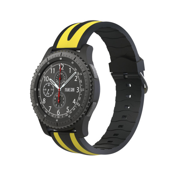 Ремешок Watchbands Two для смарт часов Samsung Gear S3 / Samsung Galaxy Watch 46mm Silver - Желто-черный (WB0012TWOCOLORBLACKRED)
Ремешок Watchbands Two для смарт часов Samsung Gear S3 / Samsung Galaxy Watch 46mm Silver - Желто-черный (WB0012TWOCOLORBLACKRED)