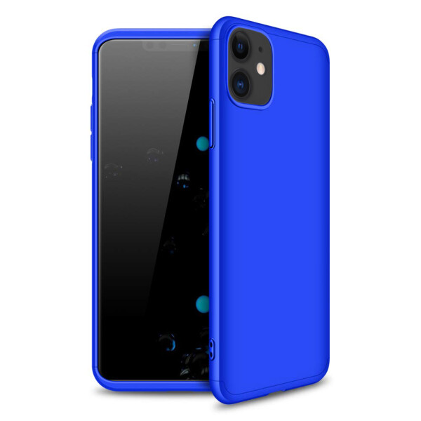 Противоударный Чехол пластиковая накладка GKK LikGus 360 градусов NEW для Apple iPhone 11 (6.1") Синий
Противоударный Чехол пластиковая накладка GKK LikGus 360 градусов NEW для Apple iPhone 11 (6.1") Синий