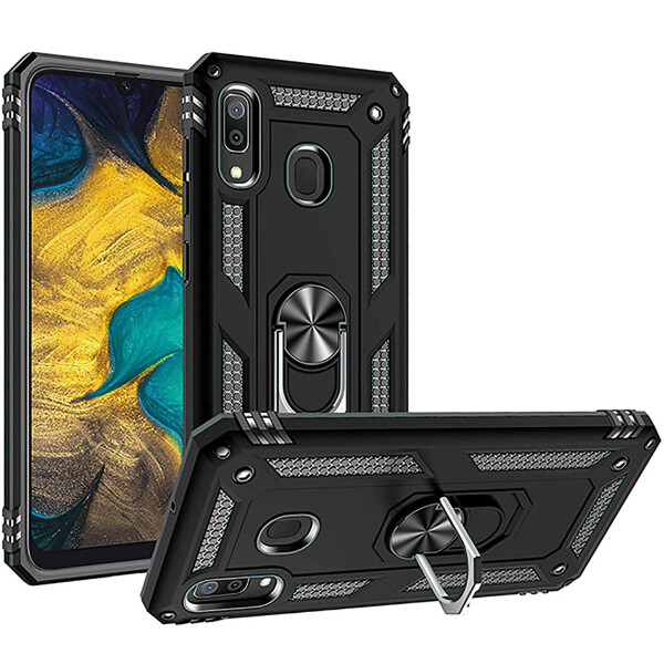 Противоударный Чехол накладка Epik Serge Ring NEW с магнитным держателем для Samsung Galaxy A20 / A30 Черный / Black
Противоударный Чехол накладка Epik Serge Ring NEW с магнитным держателем для Samsung Galaxy A20 / A30 Черный / Black