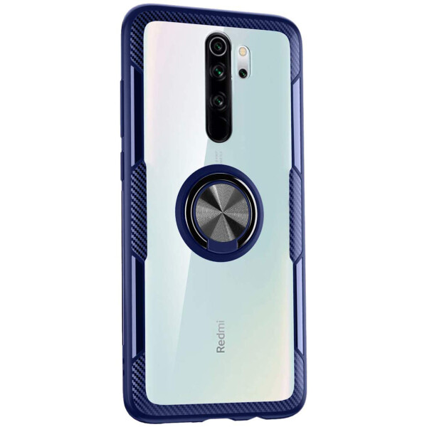 Противоударный Чехол накладка Deen CrystalRing NEW с магнитным держателем для Xiaomi Redmi Note 8 Pro Бесцветный / Синий
Противоударный Чехол накладка Deen CrystalRing NEW с магнитным держателем для Xiaomi Redmi Note 8 Pro Бесцветный / Синий