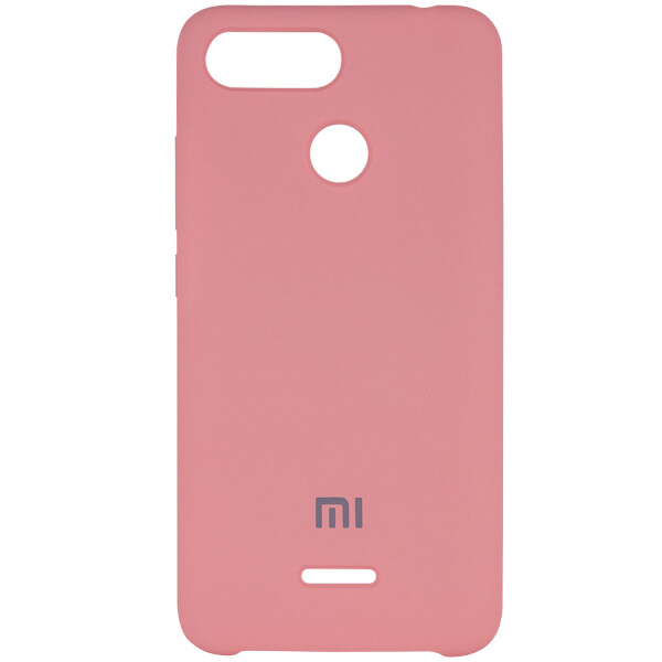 Противоударный Чехол накладка Epik Silicone case NEW для Xiaomi Redmi 6 Розовый / Cotton Candy
Противоударный Чехол накладка Epik Silicone case NEW для Xiaomi Redmi 6 Розовый / Cotton Candy