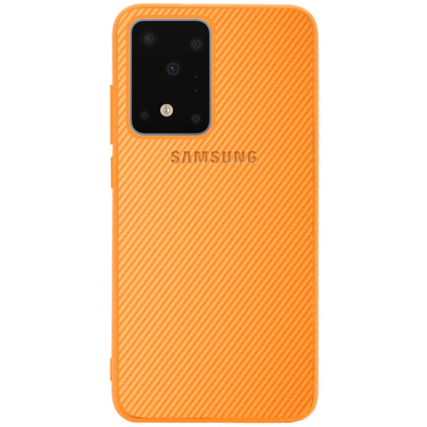 Противоударный Чехол накладка Epik Fiber Logo NEW для Samsung Galaxy S20 Ultra Оранжевый
Противоударный Чехол накладка Epik Fiber Logo NEW для Samsung Galaxy S20 Ultra Оранжевый
