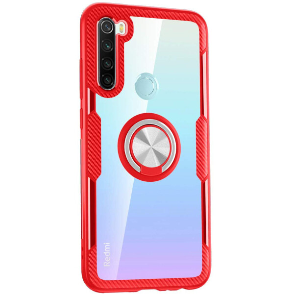 Противоударный Чехол накладка Deen CrystalRing NEW с магнитным держателем для Xiaomi Redmi Note 8 Бесцветный / Красный
Противоударный Чехол накладка Deen CrystalRing NEW с магнитным держателем для Xiaomi Redmi Note 8 Бесцветный / Красный