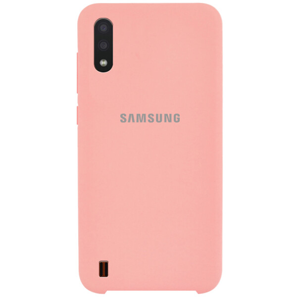 Противоударный Чехол накладка Epik Silicone case NEW для Samsung Galaxy A01 Розовый / Cotton Candy
Противоударный Чехол накладка Epik Silicone case NEW для Samsung Galaxy A01 Розовый / Cotton Candy