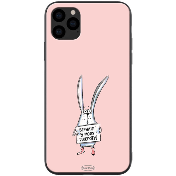 Противоударный Чехол накладка Epik ForFun NEW для Apple iPhone 11 Pro Max Добрый заяц
Противоударный Чехол накладка Epik ForFun NEW для Apple iPhone 11 Pro Max Добрый заяц