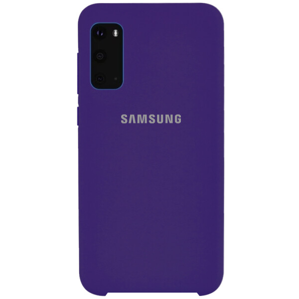 Противоударный Чехол накладка Epik Silicone case NEW для Samsung Galaxy S20 Фиолетовый / Purple
Противоударный Чехол накладка Epik Silicone case NEW для Samsung Galaxy S20 Фиолетовый / Purple