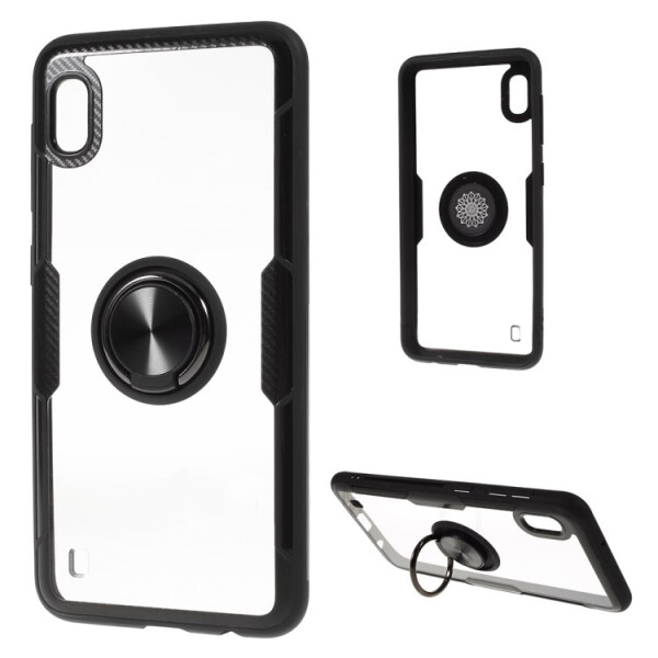 Противоударный Чехол накладка Deen CrystalRing NEW с магнитным держателем для Samsung Galaxy A10 Бесцветный / Черный
Противоударный Чехол накладка Deen CrystalRing NEW с магнитным держателем для Samsung Galaxy A10 Бесцветный / Черный