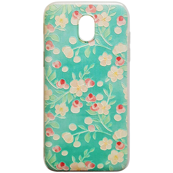 Противоударный Чехол накладка Epik Cute Print NEW для Samsung Galaxy J5 2017 Цветы / Бирюзовый 
Противоударный Чехол накладка Epik Cute Print NEW для Samsung Galaxy J5 2017 Цветы / Бирюзовый