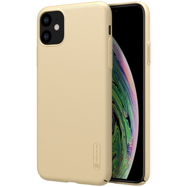 Противоударный Чехол накладка Nillkin Matte NEW для Apple iPhone 11 Pro Max (6.5") Золотой / Gold
Противоударный Чехол накладка Nillkin Matte NEW для Apple iPhone 11 Pro Max (6.5") Золотой / Gold