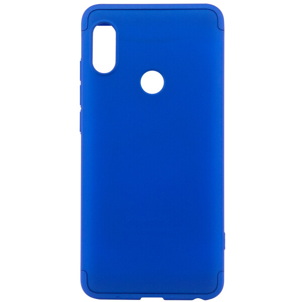 Пластиковая накладка чехол GKK LikGus 360 градусов для Xiaomi Redmi Note 5 Pro / Note 5 (DC) Синий
Пластиковая накладка чехол GKK LikGus 360 градусов для Xiaomi Redmi Note 5 Pro / Note 5 (DC) Синий