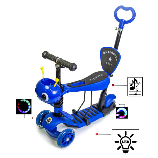 Самокат Scooter "Пчелка" 5in1. Blue (многофункциональный, со светом и музыкой) - Самокат Scooter "Пчелка" 5in1. Blue (многофункциональный, со светом и музыкой)
Самокат Scooter "Пчелка" 5in1. Blue (многофункциональный, со светом и музыкой) - Самокат Scooter "Пчелка" 5in1. Blue (многофункциональный, со светом и музыкой)