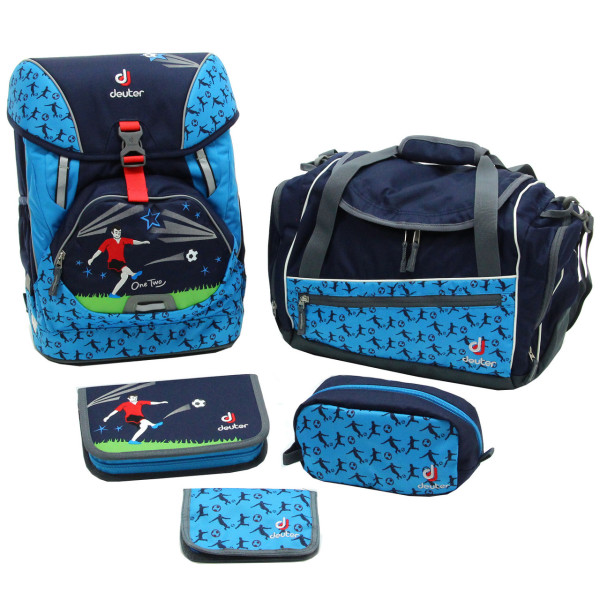 Рюкзак с набором школьных принадлежностей Deuter OneTwo Set-Sneaker Bag navy soccer (3880017 3045)
Рюкзак с набором школьных принадлежностей Deuter OneTwo Set-Sneaker Bag navy soccer (3880017 3045)
