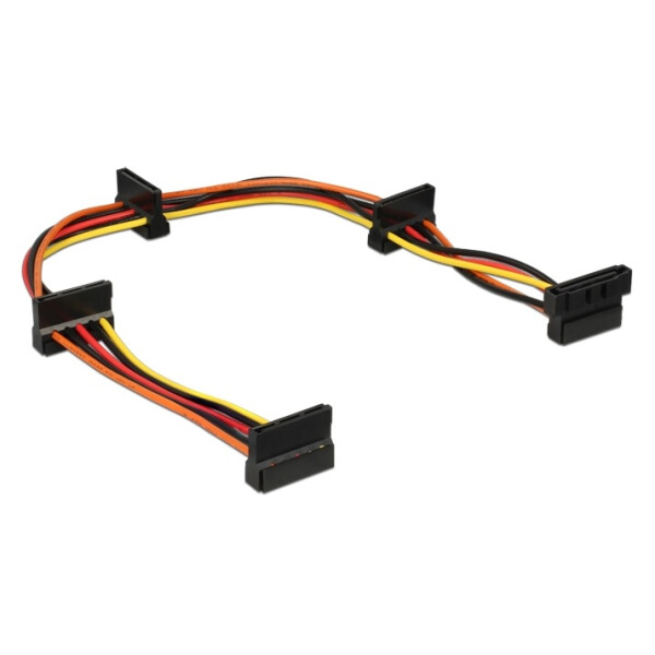 Кабель питания внутренний Delock SATA 15p 1x4 M / F 0.40m 2x90 ° вверх multicolour разноцветный (70.06.0141)
Кабель питания внутренний Delock SATA 15p 1x4 M / F 0.40m 2x90 ° вверх multicolour разноцветный (70.06.0141)