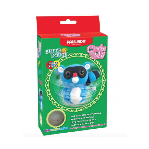 Масса для лепки Paulinda Super Dough Circle Baby Енот заводной механизм, синий (PL-081177-2)
Масса для лепки Paulinda Super Dough Circle Baby Енот заводной механизм, синий (PL-081177-2)