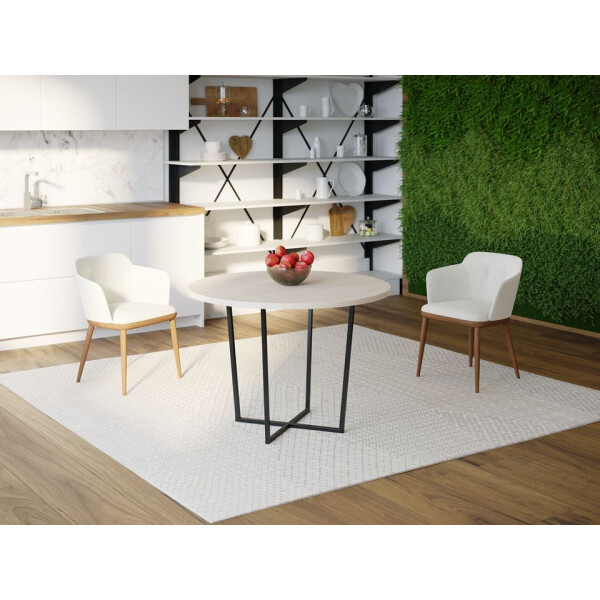 Обеденный стол HYGGE HG142 Ольстікке Круглый ⌀ 90 см ДСП Дуб Белый (HG14290975whOPar)
Обеденный стол HYGGE HG142 Ольстікке Круглый ⌀ 90 см ДСП Дуб Белый (HG14290975whOPar)