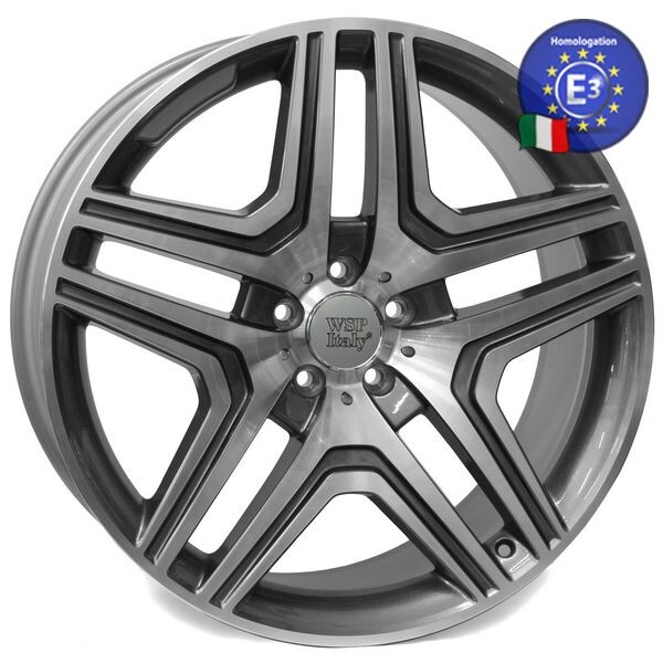Литой диск WSP Italy MERCEDES W766 AMG NERO R20 W10 PCD5X112 ET46 DIA66,6 ANTHRACITE POLISHED
Литой диск WSP Italy MERCEDES W766 AMG NERO R20 W10 PCD5X112 ET46 DIA66,6 ANTHRACITE POLISHED