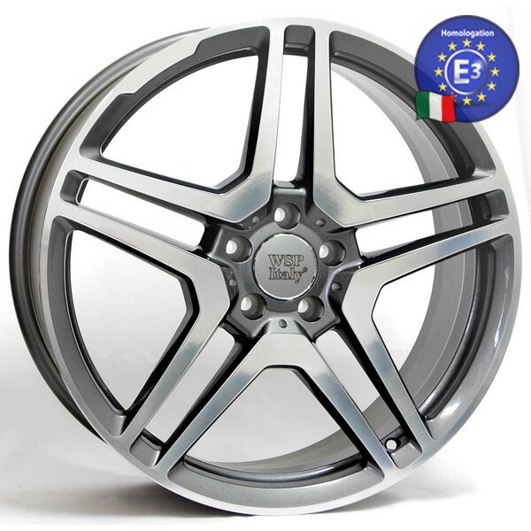 Литой диск WSP Italy MERCEDES W759 AMG Vesuvio R18 W7,5 PCD5X112 ET47 DIA66,6 ANTHRACITE POLISHED
Литой диск WSP Italy MERCEDES W759 AMG Vesuvio R18 W7,5 PCD5X112 ET47 DIA66,6 ANTHRACITE POLISHED
