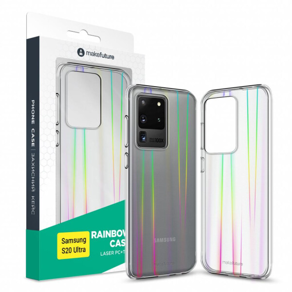 Чехол для мобильного телефона MakeFuture Samsung S20 Ultra Rainbow (PC + TPU) (MCR-SS20U)
Чехол для мобильного телефона MakeFuture Samsung S20 Ultra Rainbow (PC + TPU) (MCR-SS20U)