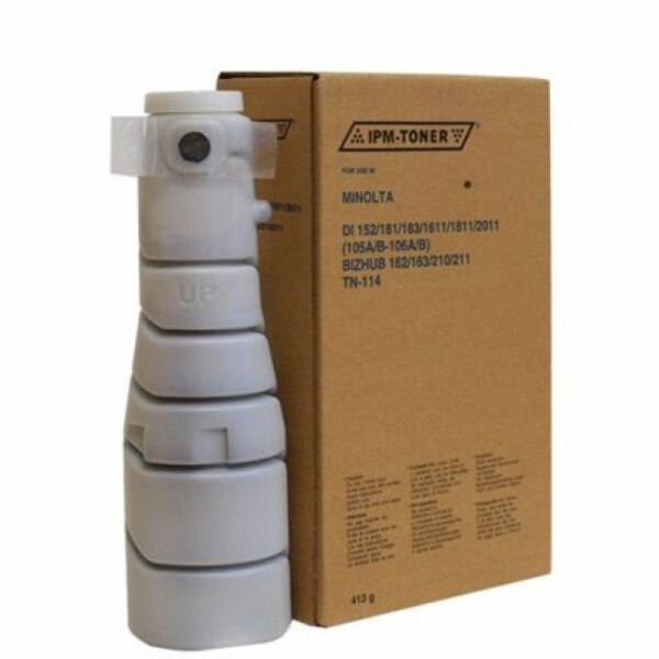 Тонер-картридж Konica Minolta TN-114/TYPE105A/105B/106A/106B/302A/302B 413г IPM (TKMN13)
Тонер-картридж Konica Minolta TN-114/TYPE105A/105B/106A/106B/302A/302B 413г IPM (TKMN13)
