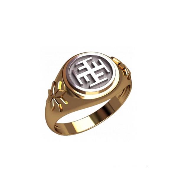 Кольцо Оберег ратиборец Maxi Silver 6643 SE, размер 17.5 
Кольцо Оберег ратиборец Maxi Silver 6643 SE, размер 17.5