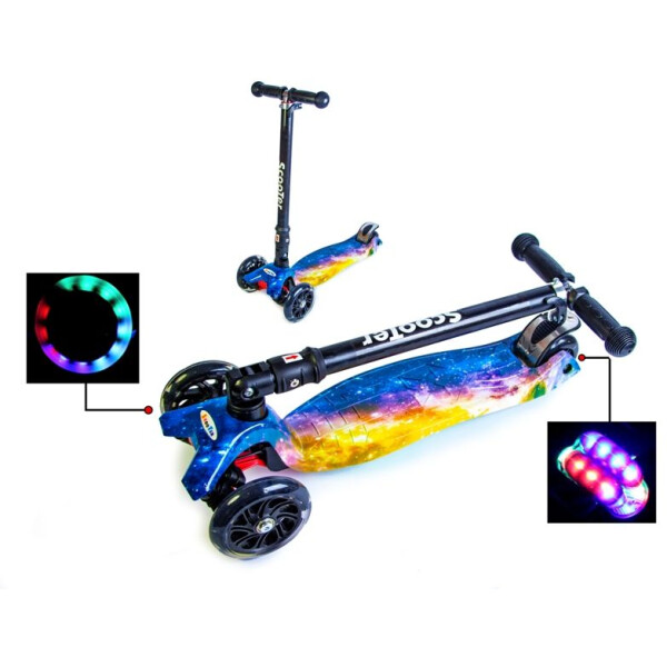 Детский самокат MAXI. Вселенная. Складная ручка!
Детский самокат MAXI. Вселенная. Складная ручка!