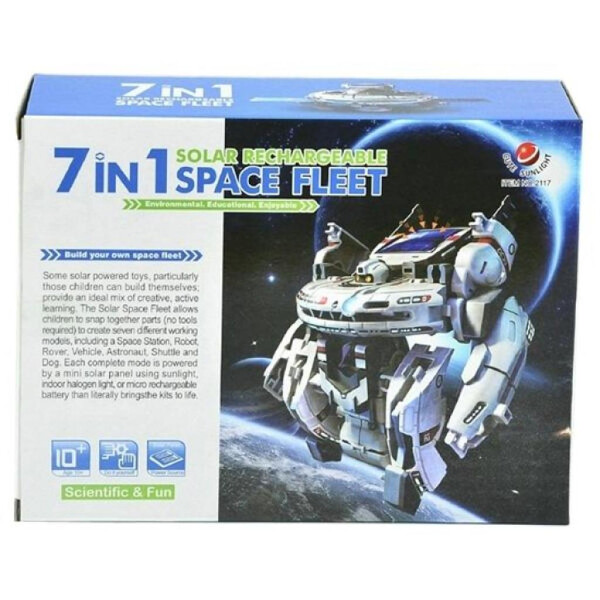 Конструктор Same Toy Робот-конструктор Космический флот 7 в 1 на солнечной батаре (2117UT)
Конструктор Same Toy Робот-конструктор Космический флот 7 в 1 на солнечной батаре (2117UT)