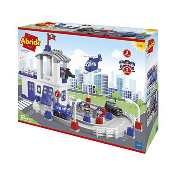 Конструктор Ecoiffier Полицейская станция с часовой башней и вертолетом (003025)
Конструктор Ecoiffier Полицейская станция с часовой башней и вертолетом (003025)