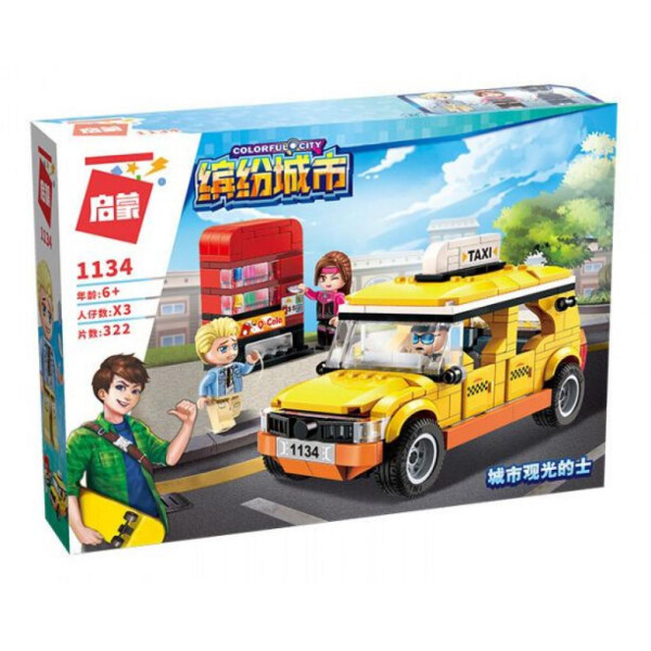Конструктор Brick Город. Такси (1134)
Конструктор Brick Город. Такси (1134)