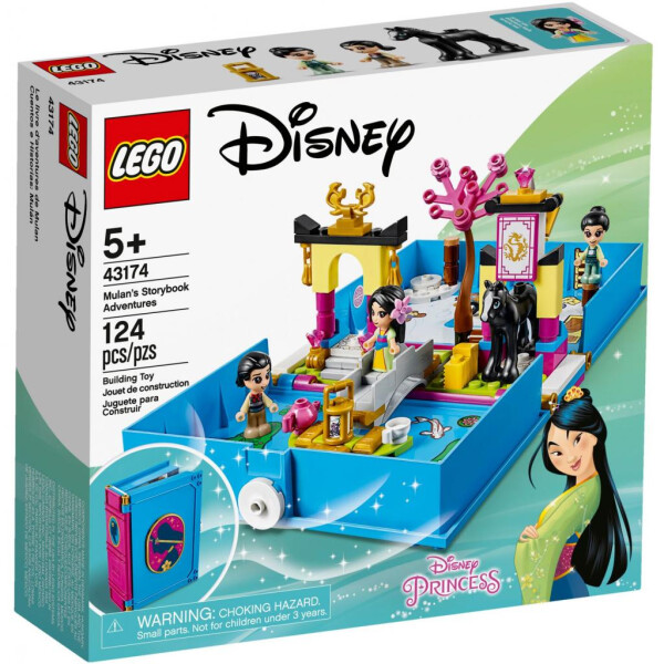 Конструктор LEGO Disney Princess Книга сказочных приключений Мулан 124 детали (43174)
Конструктор LEGO Disney Princess Книга сказочных приключений Мулан 124 детали (43174)