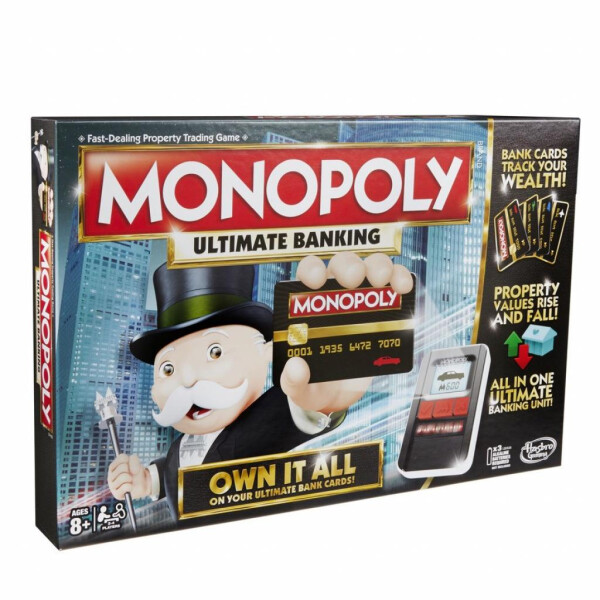 Настольная игра Hasbro Монополия с банковскими картами обновленная (русский язык) (B6677)
Настольная игра Hasbro Монополия с банковскими картами обновленная (русский язык) (B6677)