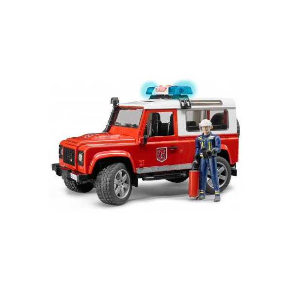Спецтехника Bruder Джип пожарный Land Rover Defender + фигурка пожарного М1: 16 (02596)
Спецтехника Bruder Джип пожарный Land Rover Defender + фигурка пожарного М1: 16 (02596)